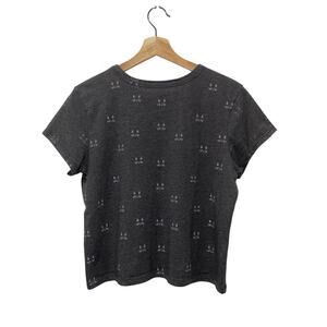 🐱Cat Pattern Cotton Blend Tee, Kids XL